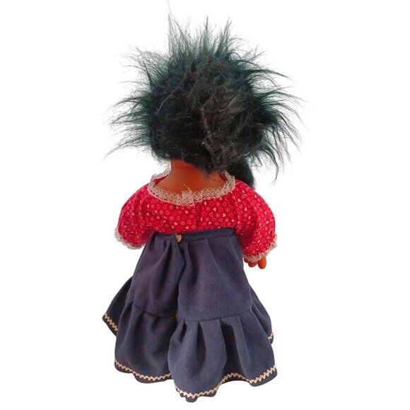 Extremely Rare Large 15" 1984 Nettie Tico Troll Doll All Original Dam Trolls - Picture 8 of 11
